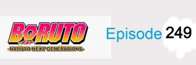 Boruto Naruto Next Generations Episode 249 English Subbed Online